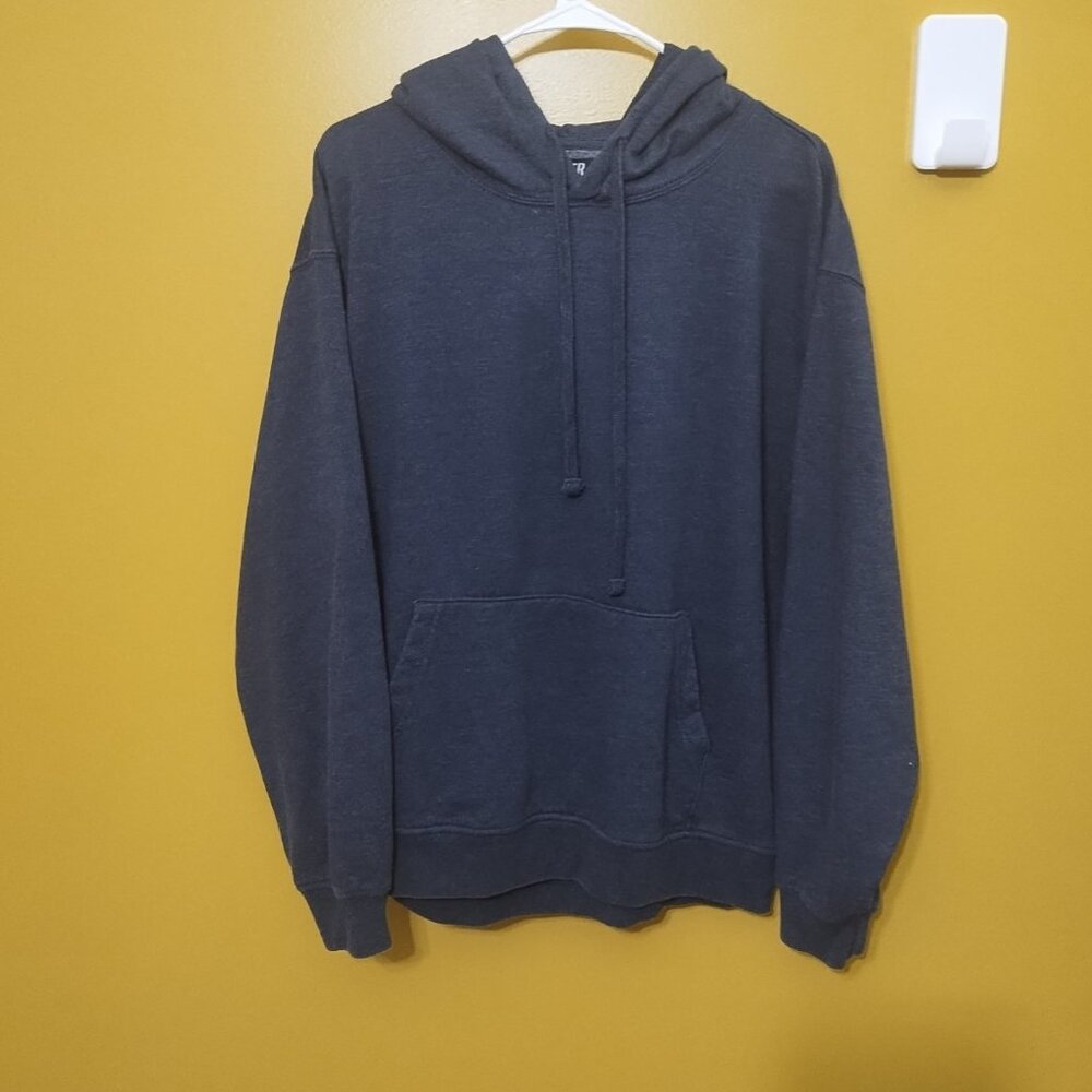 Lazer Cotton Blend Pullover Hoodie L